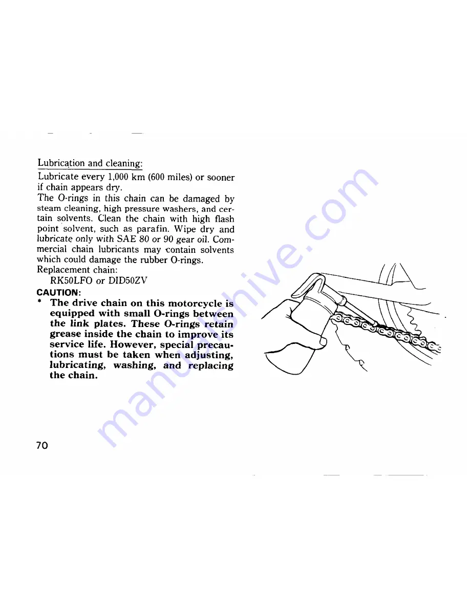 Honda 1989 CBR1000F Owner'S Manual Download Page 78