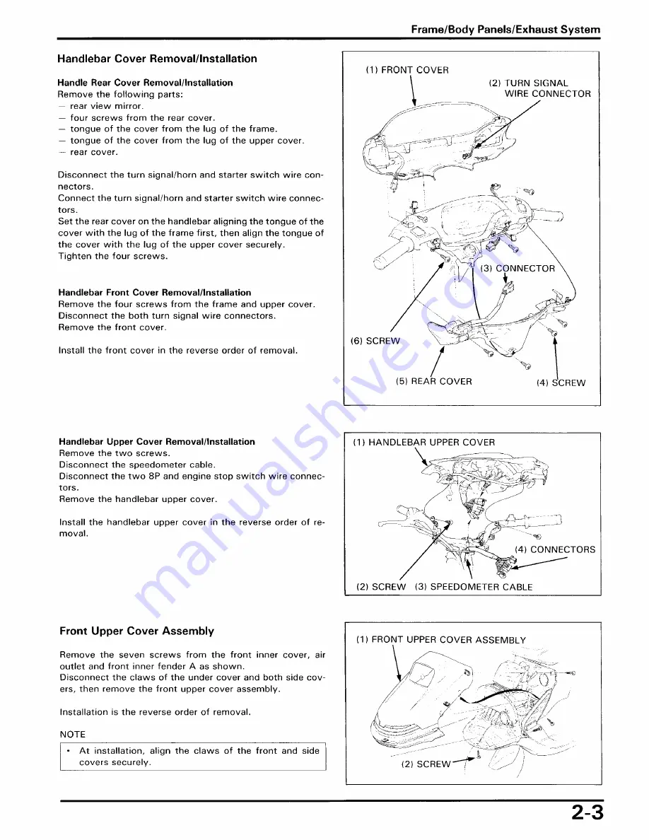 Honda 1989 Elite CH250 Скачать руководство пользователя страница 27