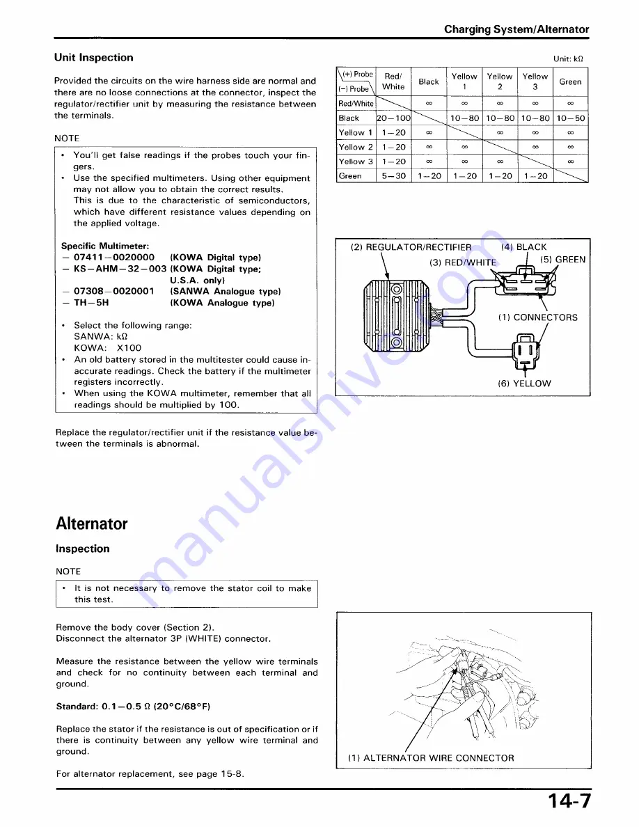 Honda 1989 Elite CH250 Service Manual Download Page 118