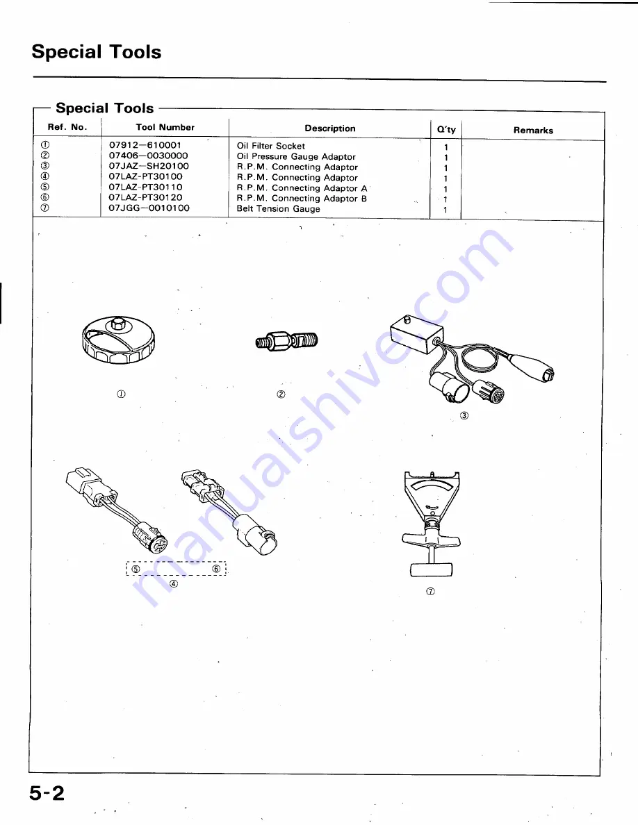 Honda 1991 Accord Aero Deck
1992 Accord Скачать руководство пользователя страница 60