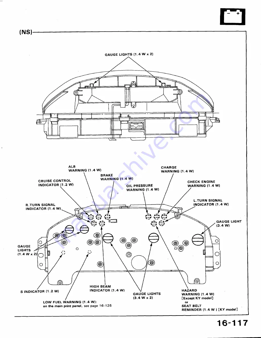 Honda 1991 Accord Aero Deck
1992 Accord Скачать руководство пользователя страница 1017