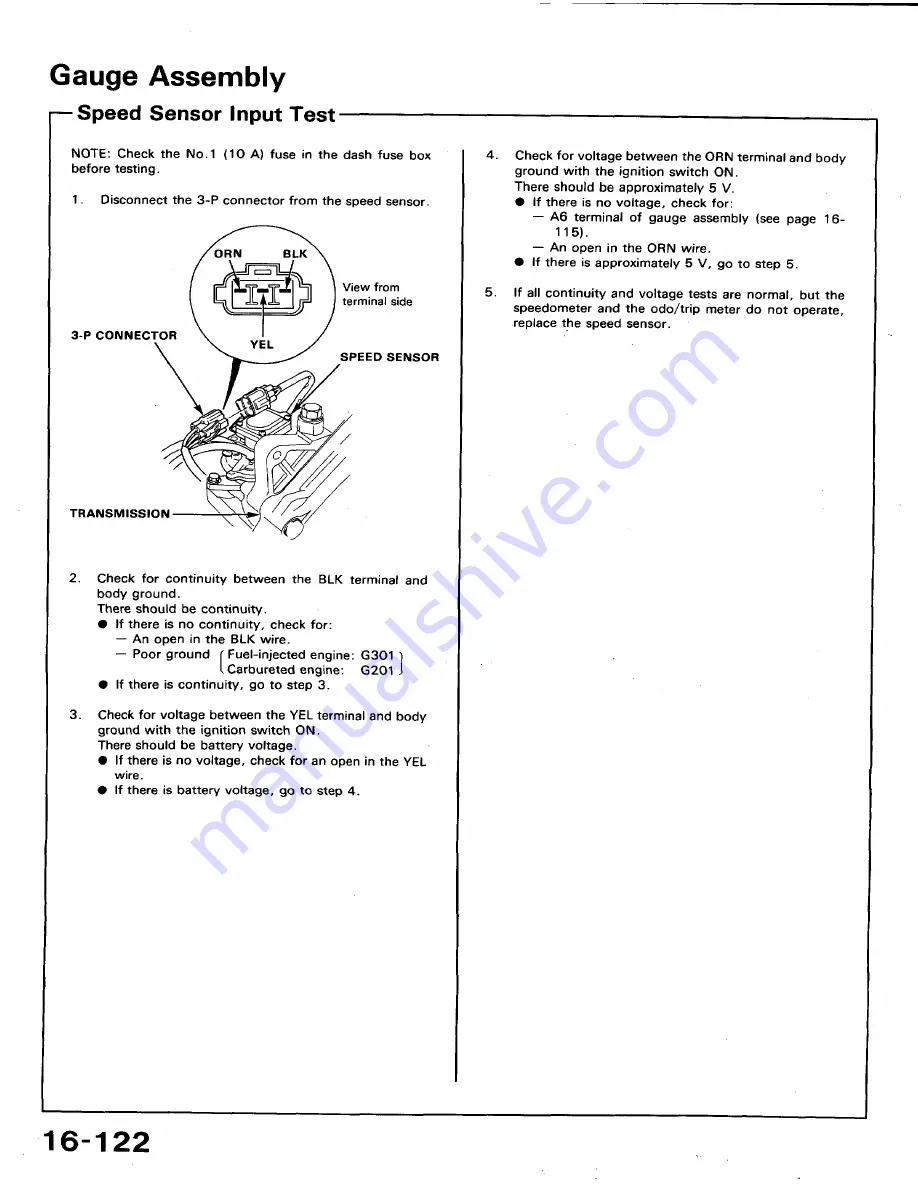 Honda 1991 Accord Aero Deck
1992 Accord Скачать руководство пользователя страница 1022