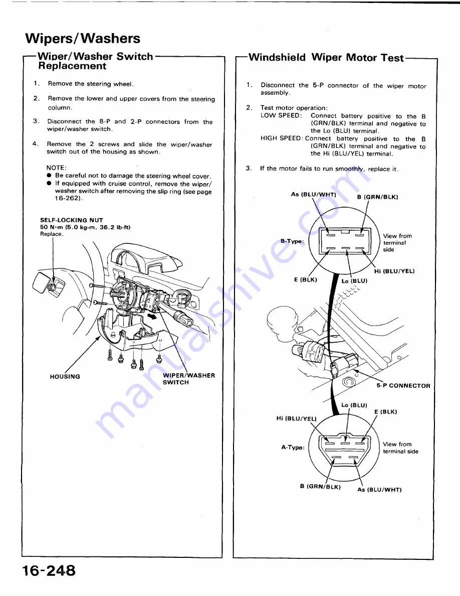 Honda 1991 Accord Aero Deck
1992 Accord Repair Manual Download Page 1034