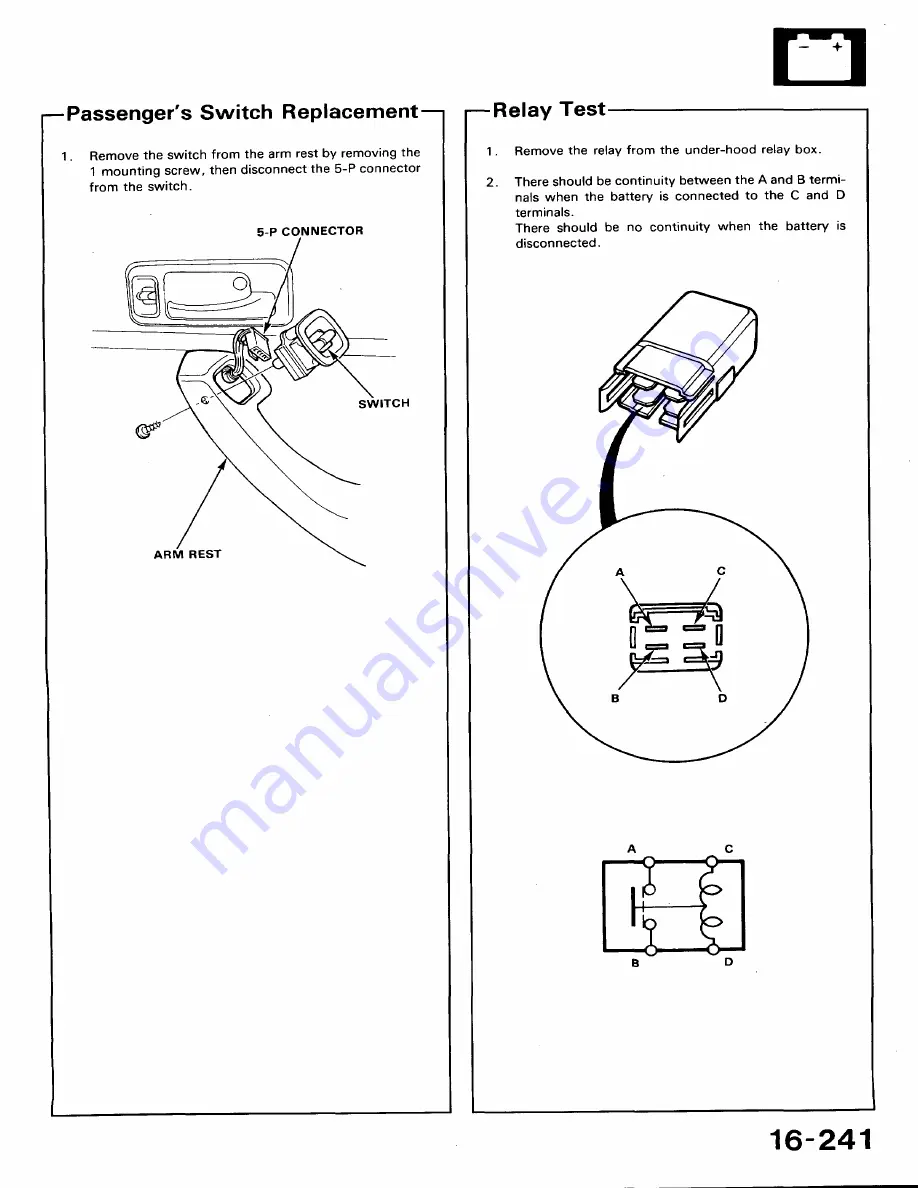 Honda 1991 Accord Aero Deck
1992 Accord Скачать руководство пользователя страница 1047