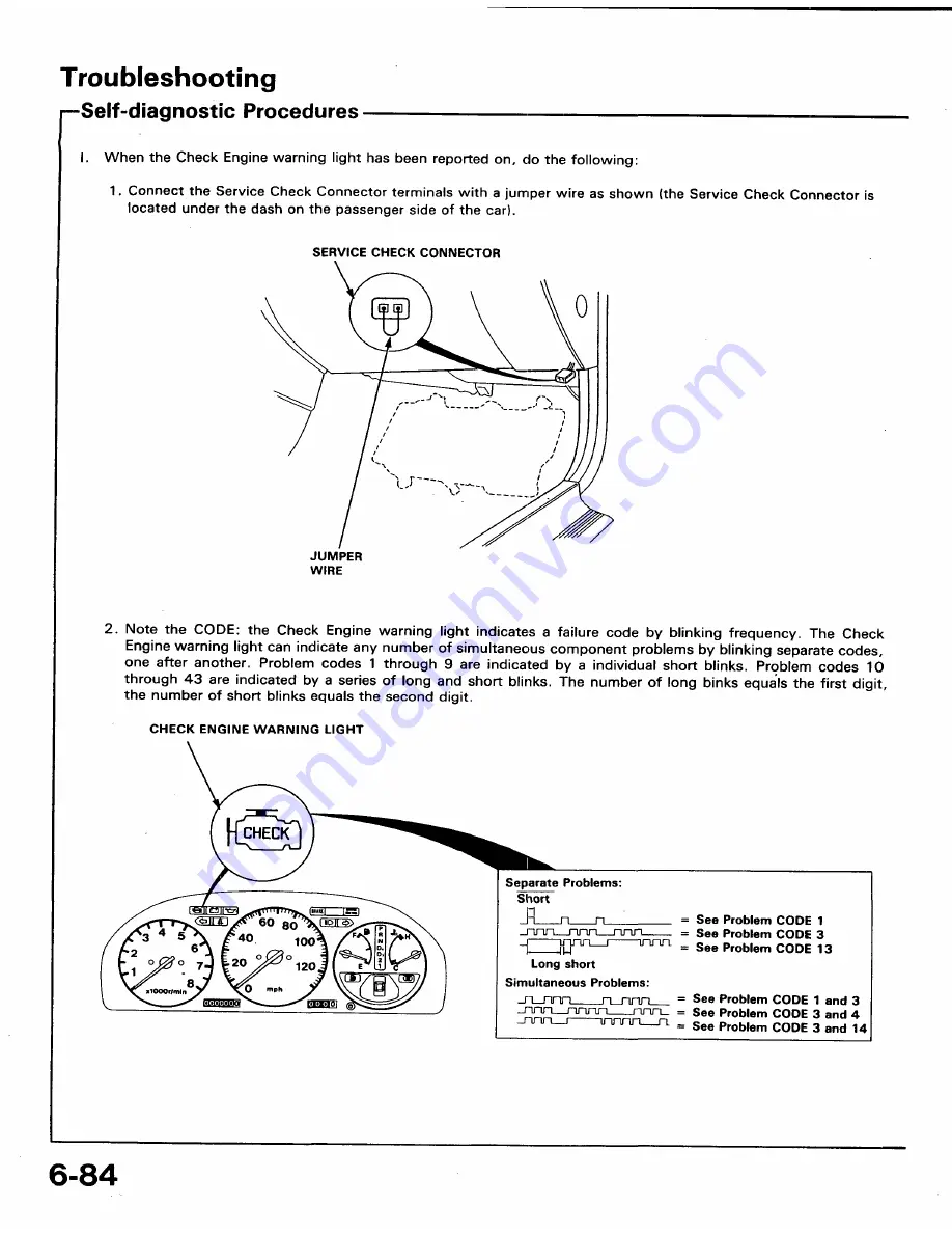 Honda 1991 Accord Aero Deck
1992 Accord Скачать руководство пользователя страница 1164