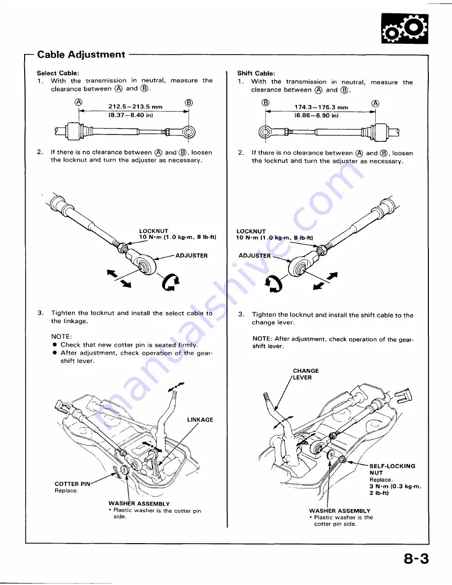 Honda 1991 Accord Aero Deck
1992 Accord Скачать руководство пользователя страница 1195