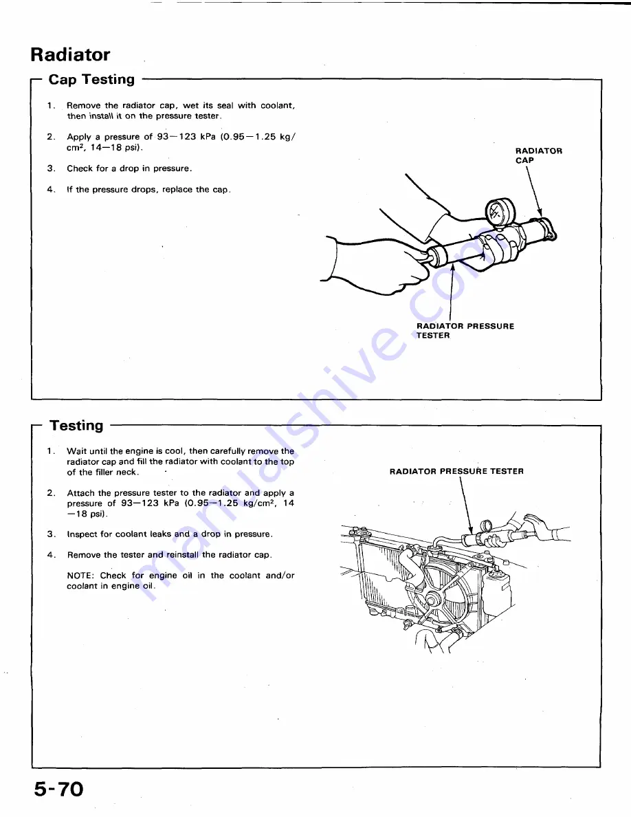 Honda 1991 Accord Aero Deck
1992 Accord Скачать руководство пользователя страница 126