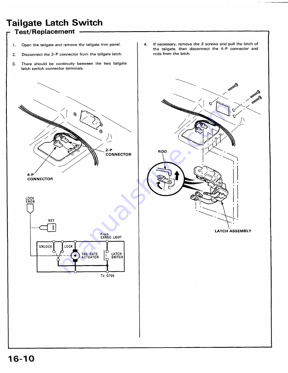 Honda 1991 Accord Aero Deck
1992 Accord Repair Manual Download Page 1282