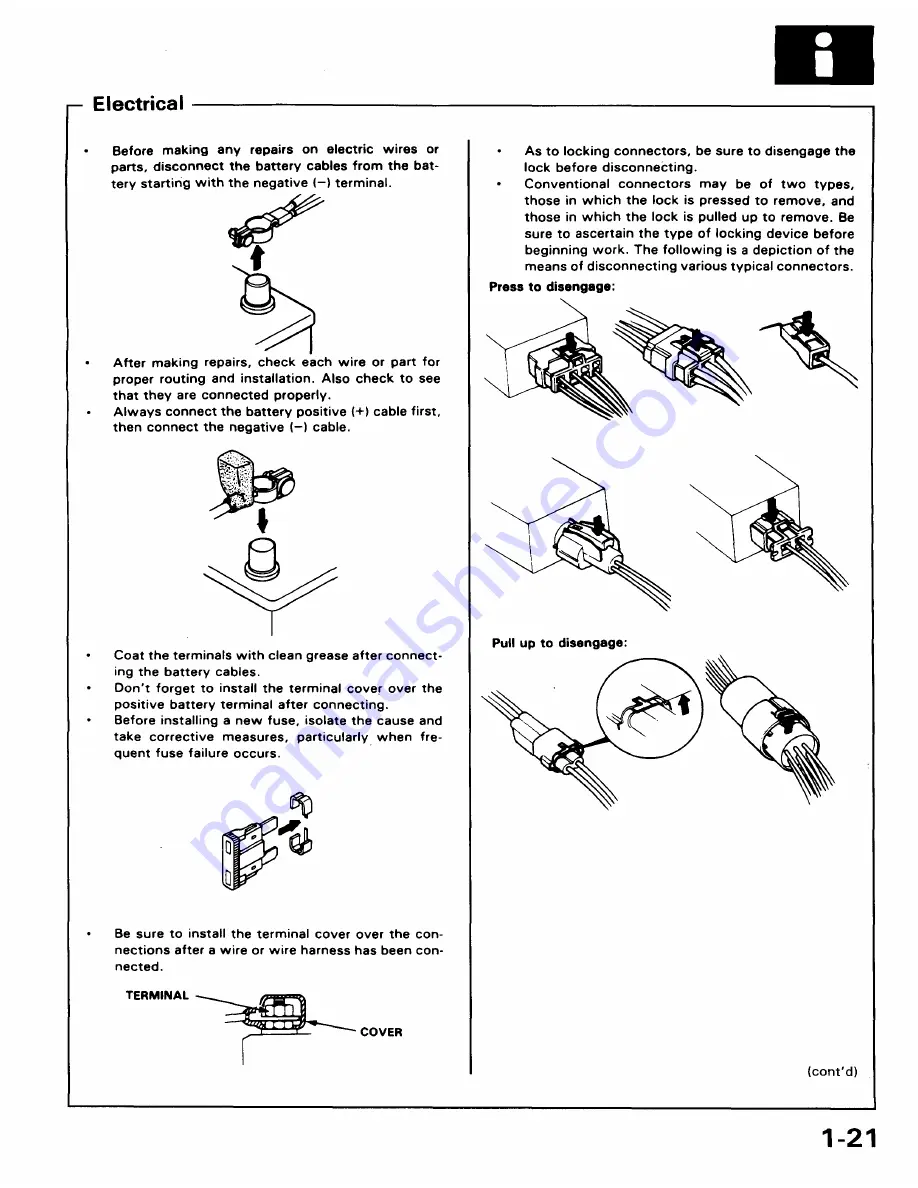 Honda 1991 Accord Aero Deck
1992 Accord Repair Manual Download Page 1310