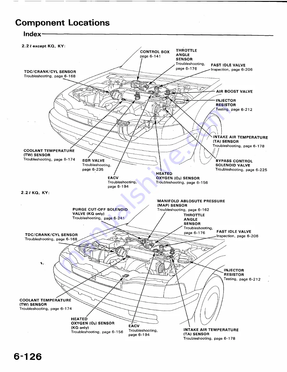 Honda 1991 Accord Aero Deck
1992 Accord Скачать руководство пользователя страница 133