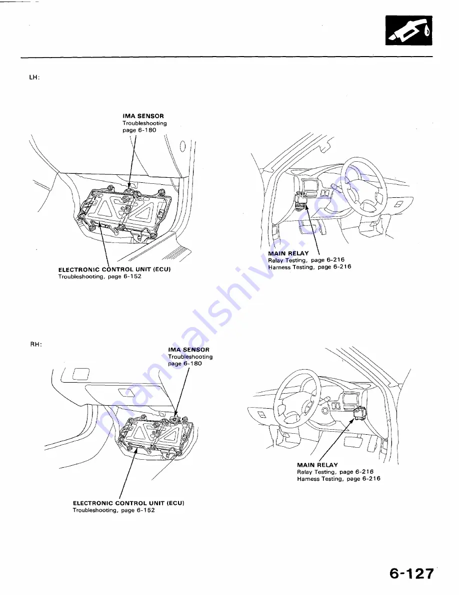 Honda 1991 Accord Aero Deck
1992 Accord Repair Manual Download Page 134