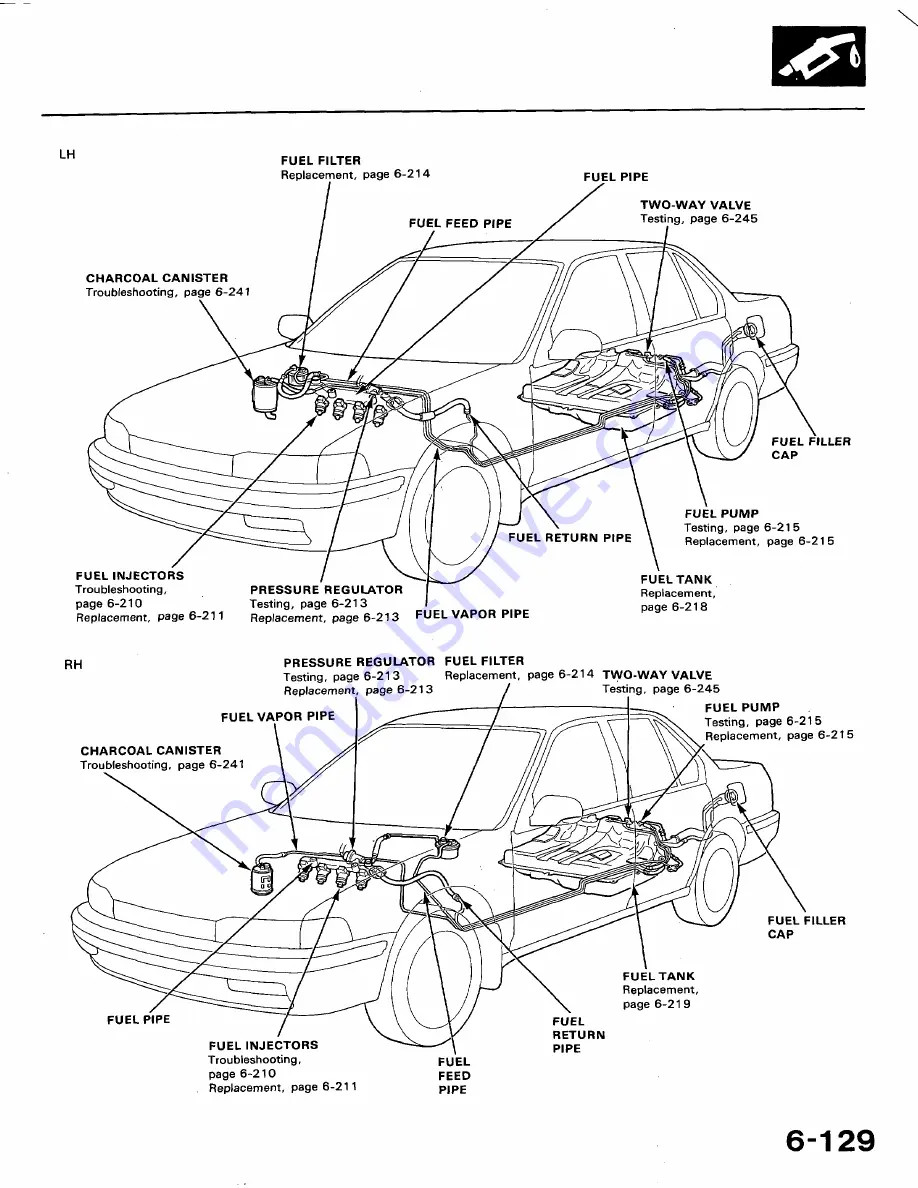 Honda 1991 Accord Aero Deck
1992 Accord Repair Manual Download Page 136