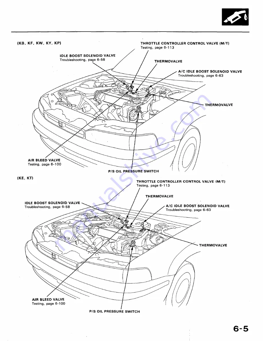 Honda 1991 Accord Aero Deck
1992 Accord Скачать руководство пользователя страница 139