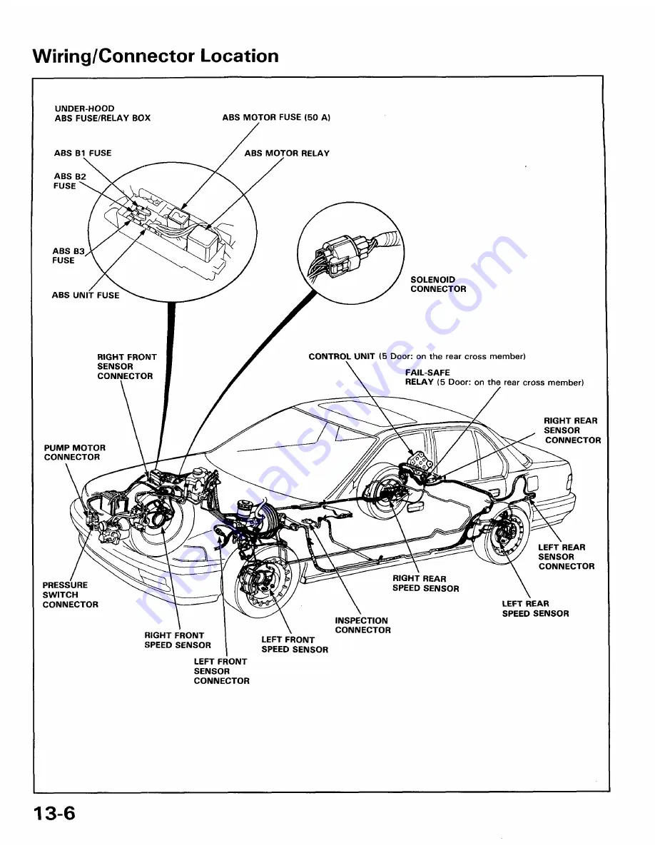 Honda 1991 Accord Aero Deck
1992 Accord Скачать руководство пользователя страница 1504