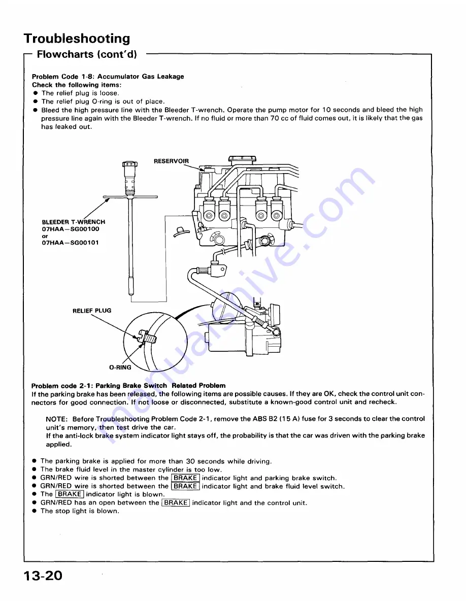 Honda 1991 Accord Aero Deck
1992 Accord Repair Manual Download Page 1518