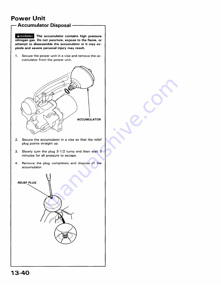 Honda 1991 Accord Aero Deck
1992 Accord Repair Manual Download Page 1538