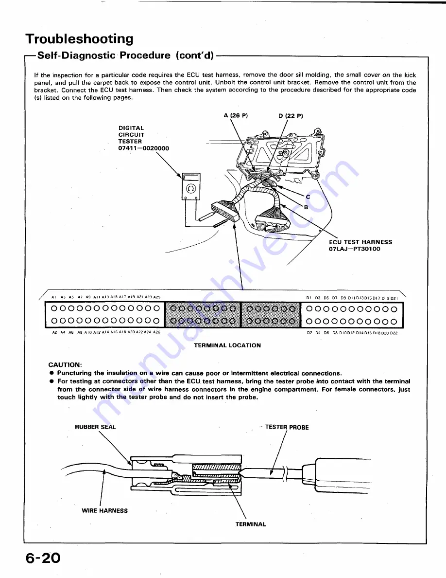 Honda 1991 Accord Aero Deck
1992 Accord Repair Manual Download Page 154