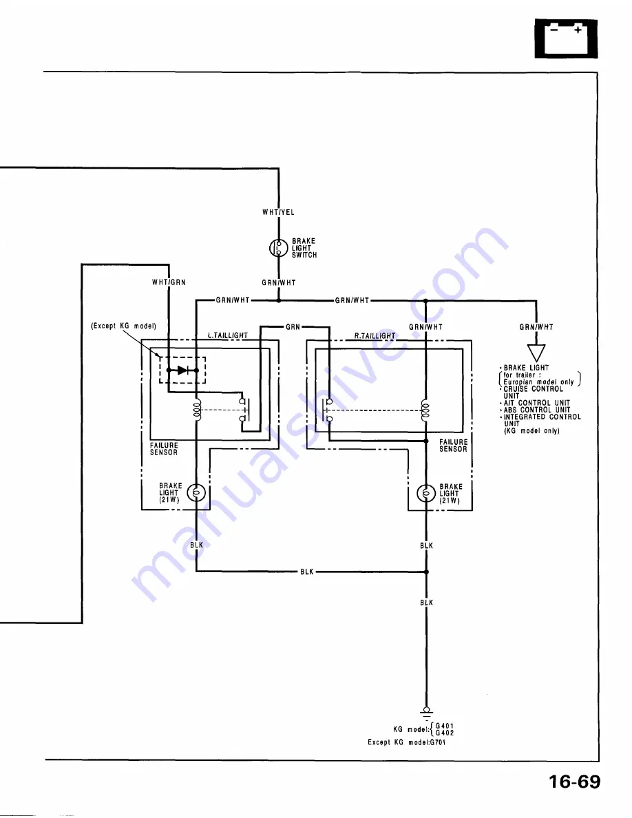 Honda 1991 Accord Aero Deck
1992 Accord Repair Manual Download Page 1622