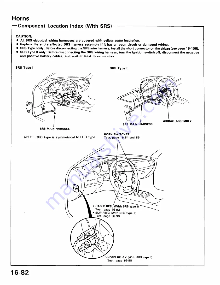 Honda 1991 Accord Aero Deck
1992 Accord Скачать руководство пользователя страница 1633