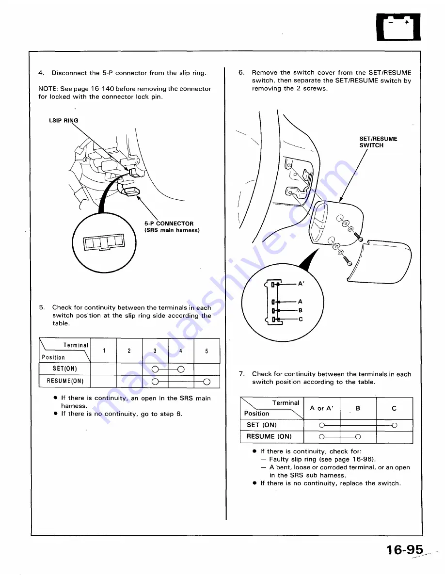 Honda 1991 Accord Aero Deck
1992 Accord Repair Manual Download Page 1646