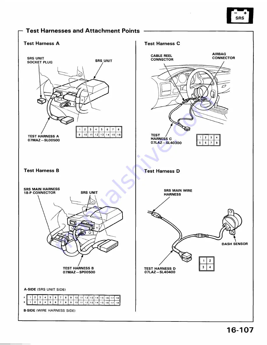 Honda 1991 Accord Aero Deck
1992 Accord Repair Manual Download Page 1658