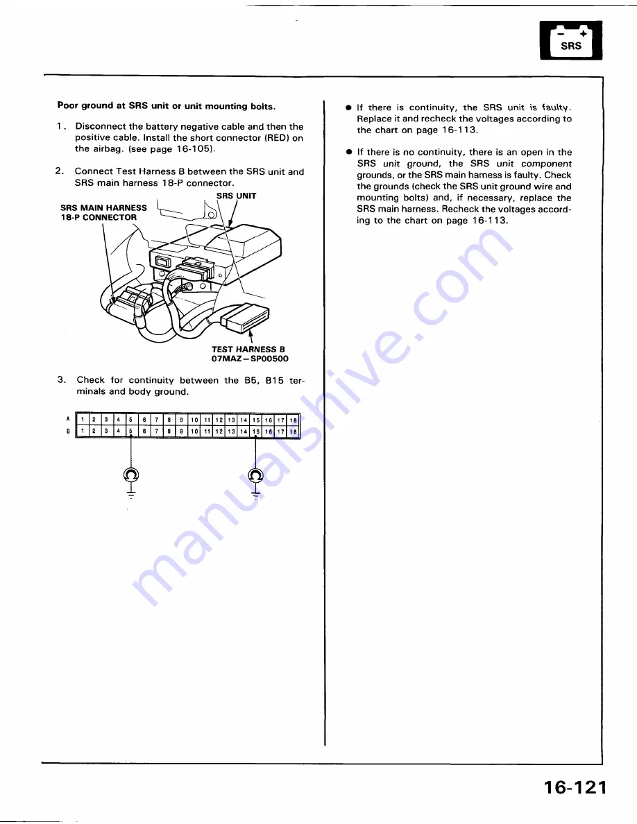 Honda 1991 Accord Aero Deck
1992 Accord Repair Manual Download Page 1672