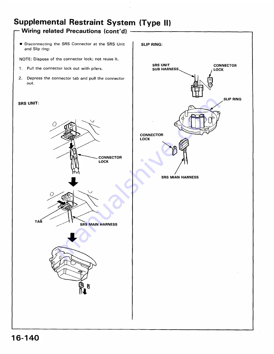 Honda 1991 Accord Aero Deck
1992 Accord Скачать руководство пользователя страница 1692