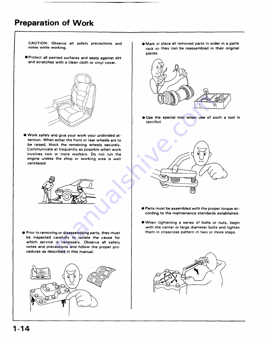 Honda 1991 Accord Aero Deck
1992 Accord Repair Manual Download Page 1725