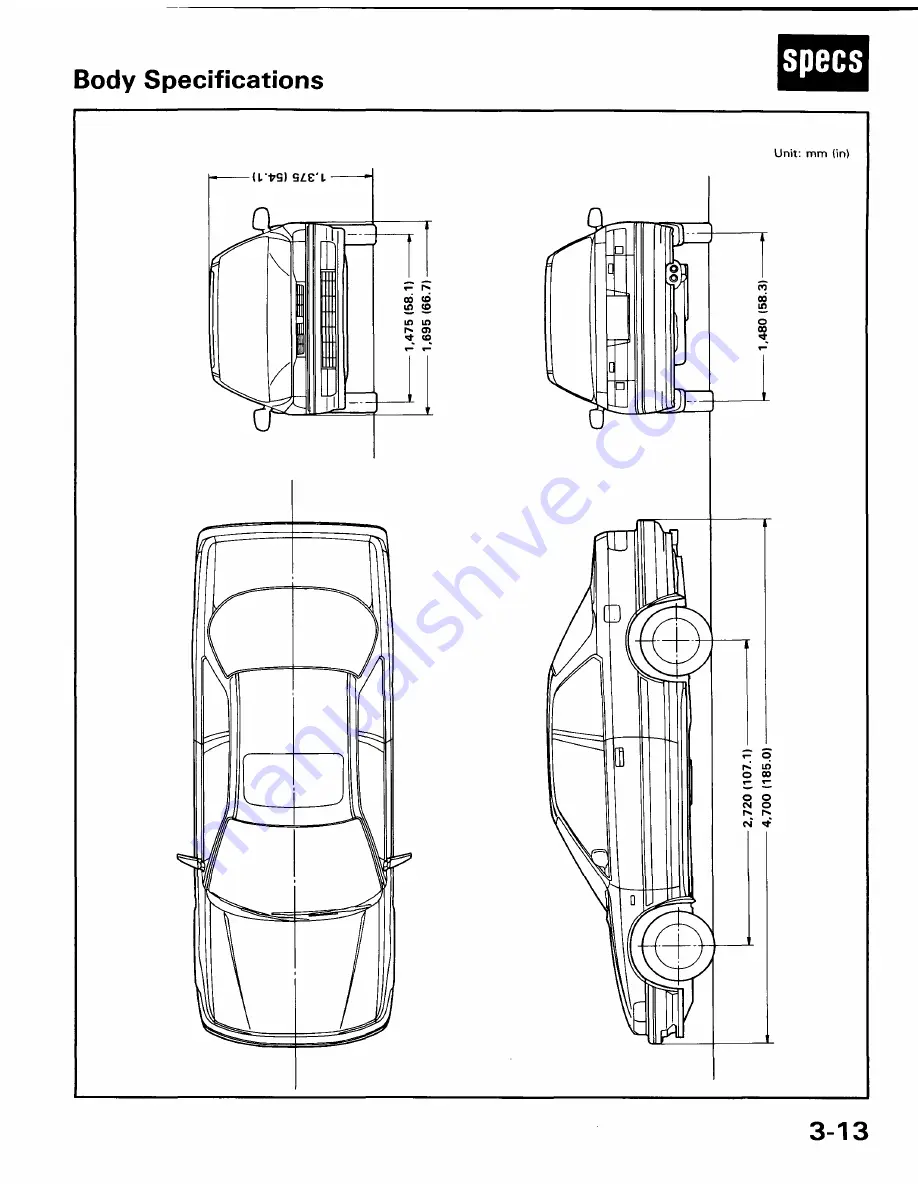 Honda 1991 Accord Aero Deck
1992 Accord Repair Manual Download Page 1751