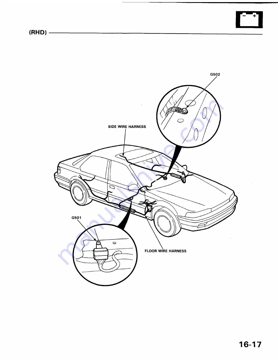 Honda 1991 Accord Aero Deck
1992 Accord Скачать руководство пользователя страница 1807