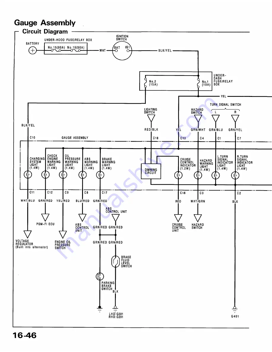 Honda 1991 Accord Aero Deck
1992 Accord Repair Manual Download Page 1835