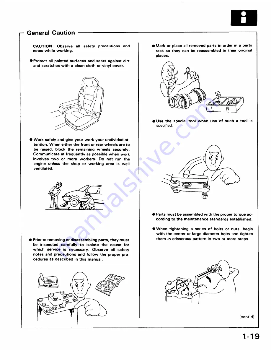 Honda 1991 Accord Aero Deck
1992 Accord Скачать руководство пользователя страница 1887