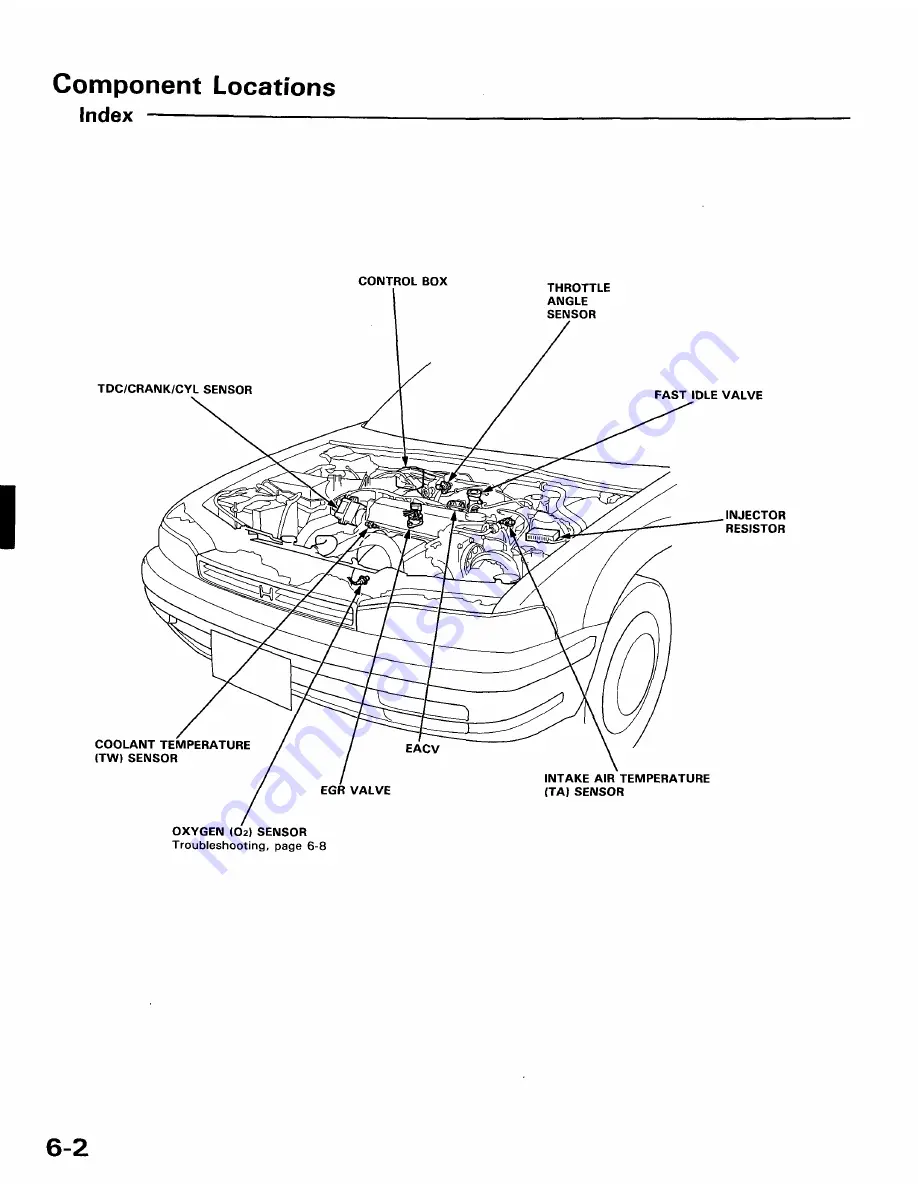 Honda 1991 Accord Aero Deck
1992 Accord Скачать руководство пользователя страница 1903