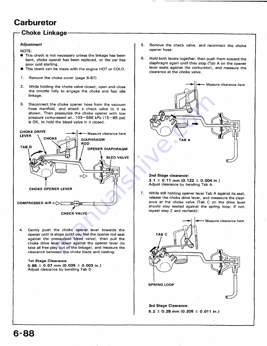 Honda 1991 Accord Aero Deck
1992 Accord Repair Manual Download Page 200