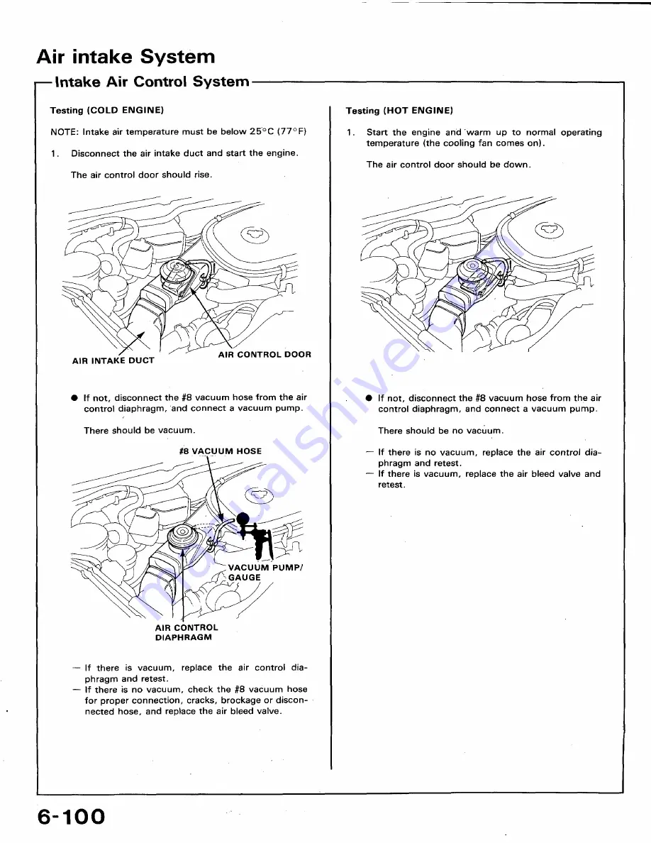 Honda 1991 Accord Aero Deck
1992 Accord Скачать руководство пользователя страница 212