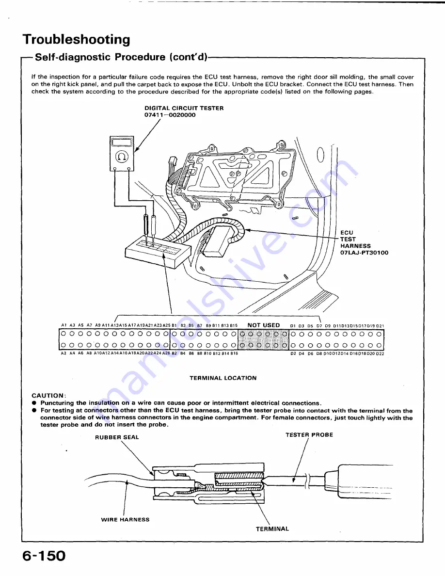 Honda 1991 Accord Aero Deck
1992 Accord Repair Manual Download Page 277