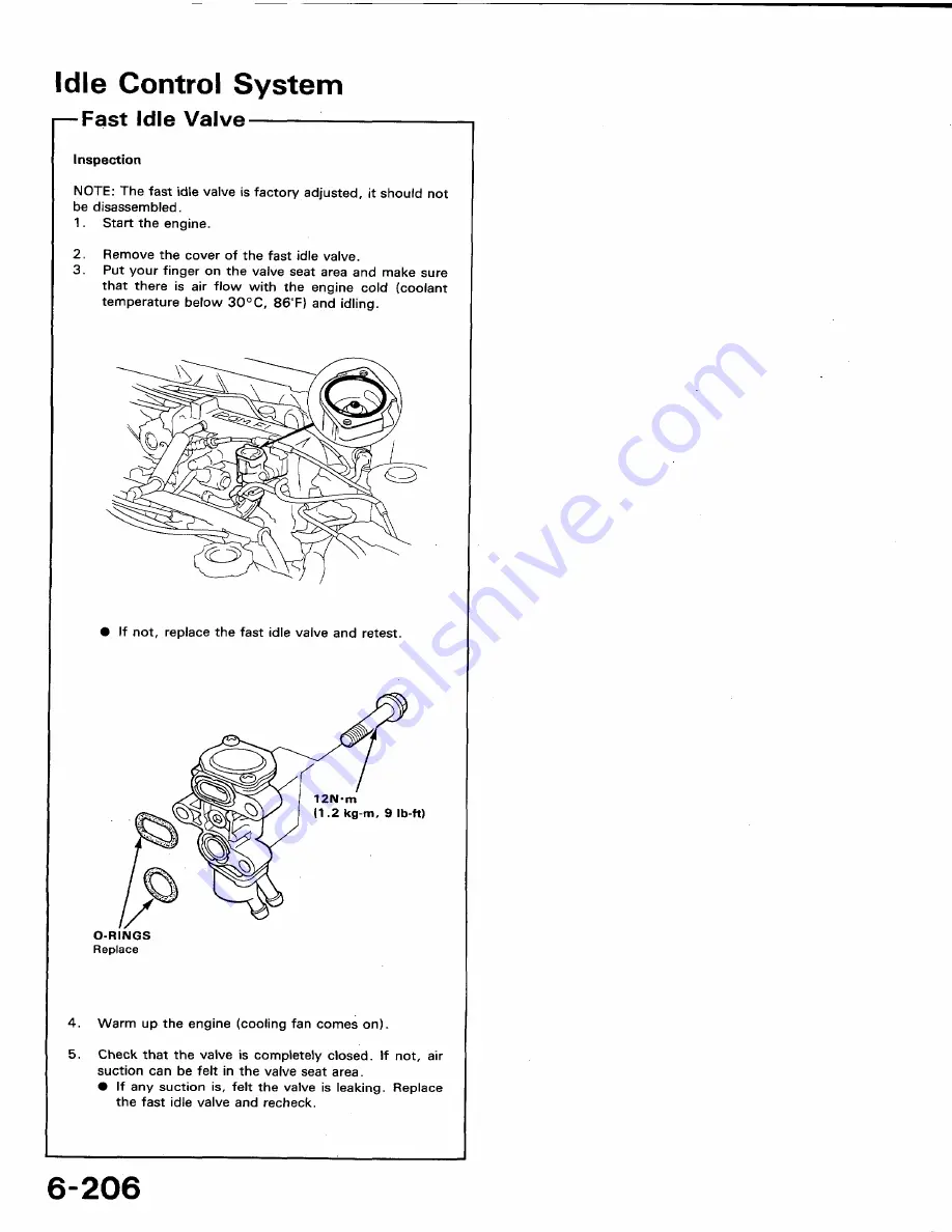 Honda 1991 Accord Aero Deck
1992 Accord Repair Manual Download Page 350