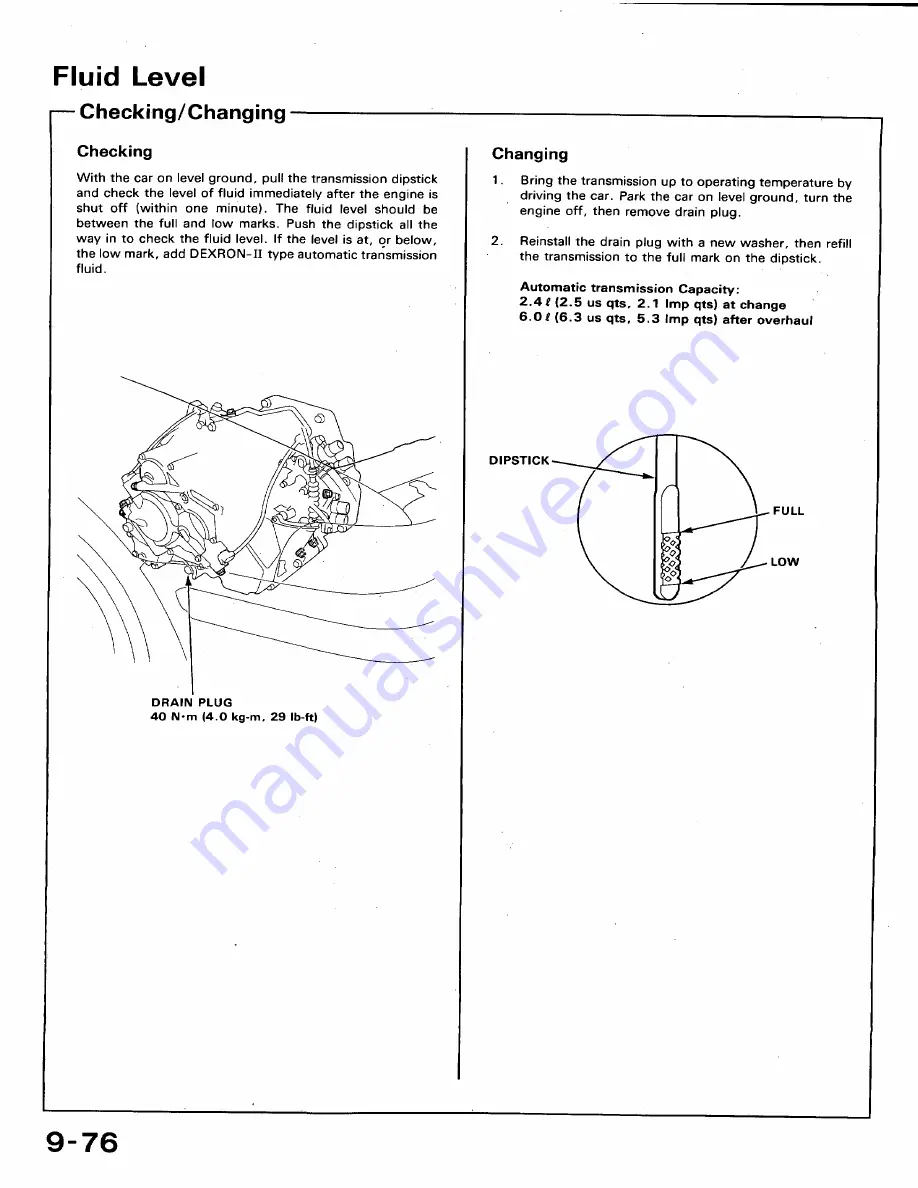 Honda 1991 Accord Aero Deck
1992 Accord Repair Manual Download Page 445