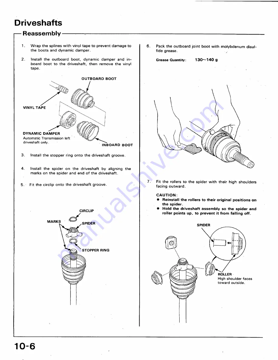 Honda 1991 Accord Aero Deck
1992 Accord Repair Manual Download Page 464