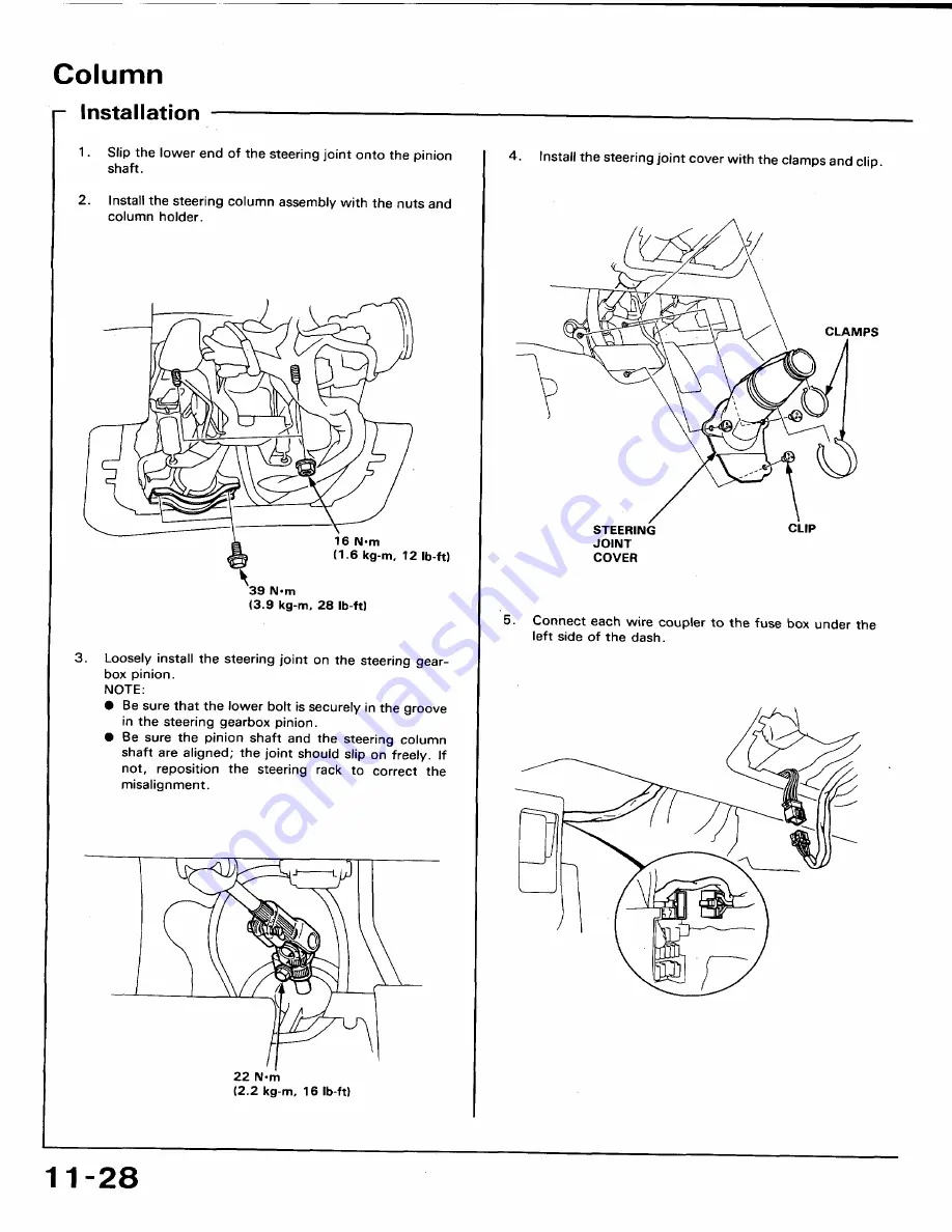 Honda 1991 Accord Aero Deck
1992 Accord Repair Manual Download Page 498