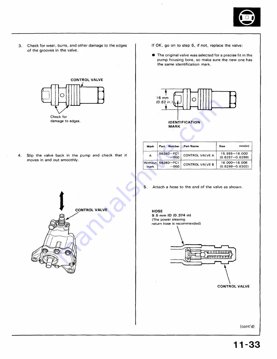 Honda 1991 Accord Aero Deck
1992 Accord Repair Manual Download Page 504