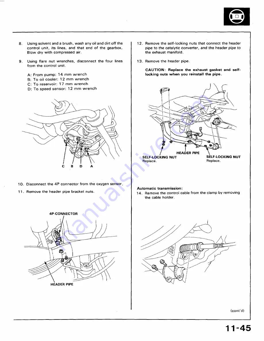 Honda 1991 Accord Aero Deck
1992 Accord Скачать руководство пользователя страница 516