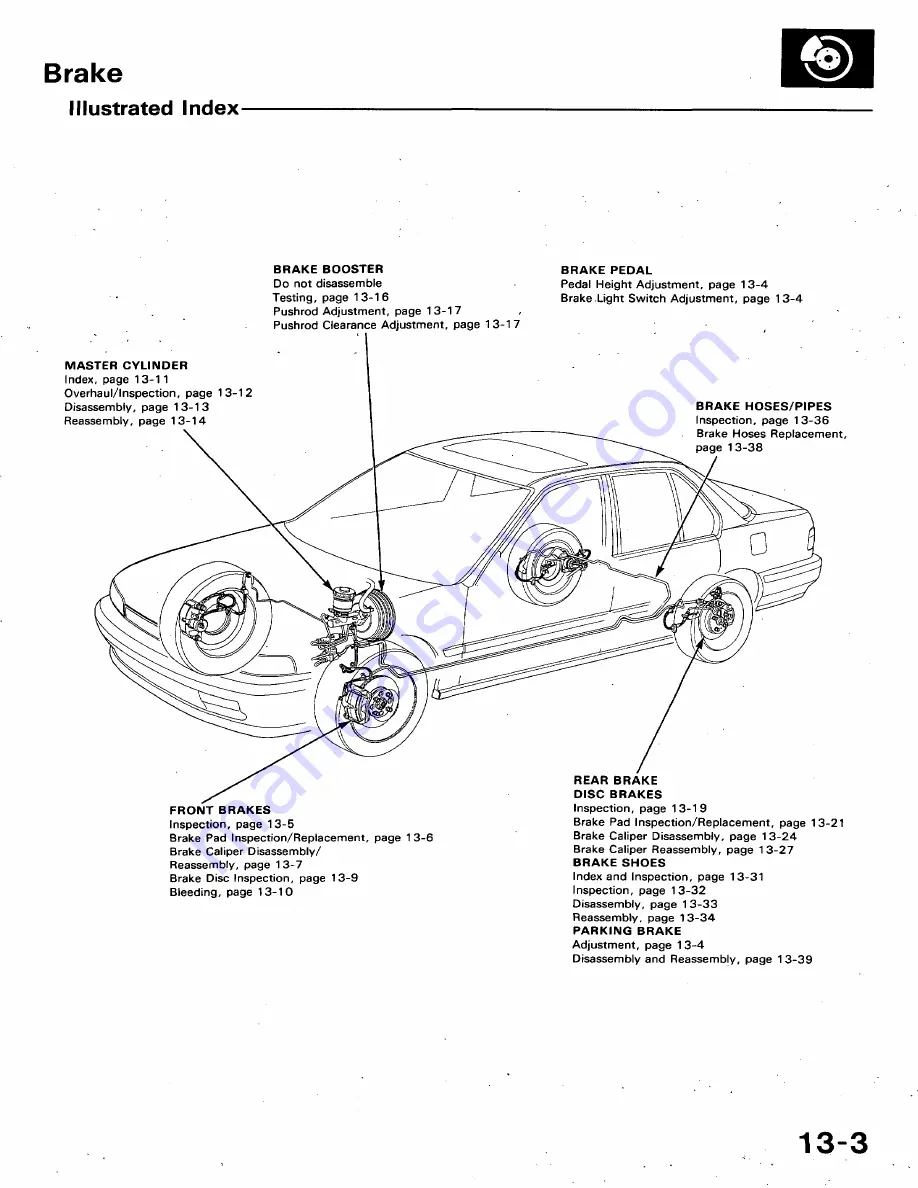 Honda 1991 Accord Aero Deck
1992 Accord Скачать руководство пользователя страница 588