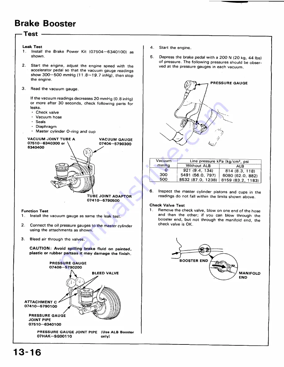 Honda 1991 Accord Aero Deck
1992 Accord Repair Manual Download Page 601