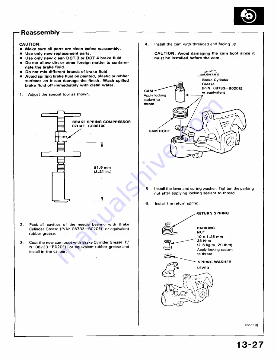 Honda 1991 Accord Aero Deck
1992 Accord Скачать руководство пользователя страница 612