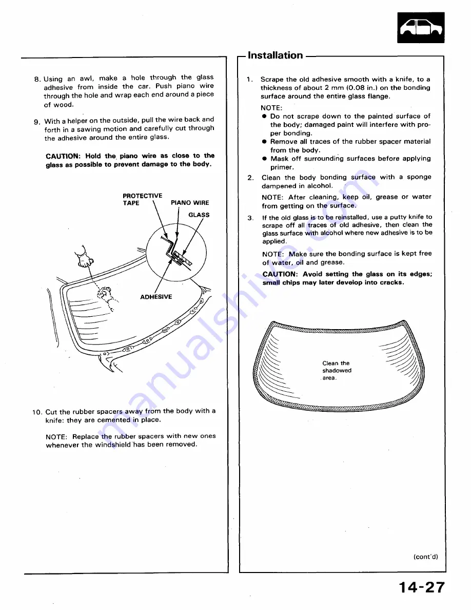 Honda 1991 Accord Aero Deck
1992 Accord Скачать руководство пользователя страница 707