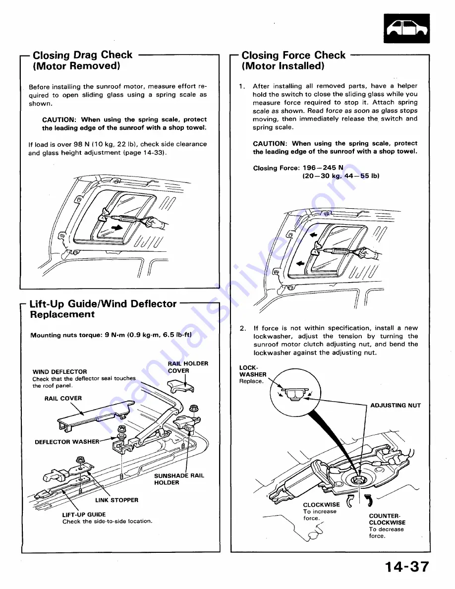 Honda 1991 Accord Aero Deck
1992 Accord Repair Manual Download Page 717