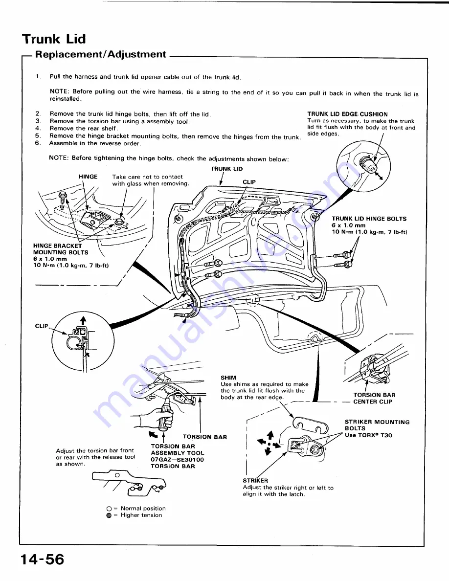 Honda 1991 Accord Aero Deck
1992 Accord Скачать руководство пользователя страница 718