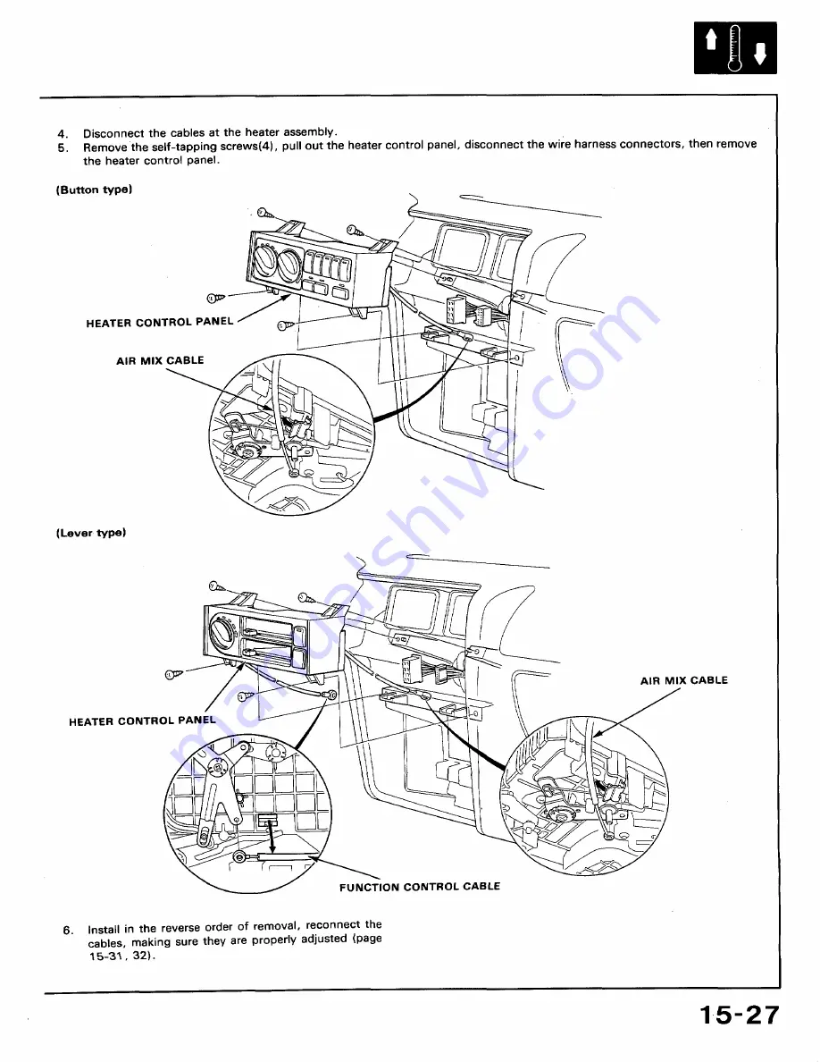 Honda 1991 Accord Aero Deck
1992 Accord Repair Manual Download Page 755