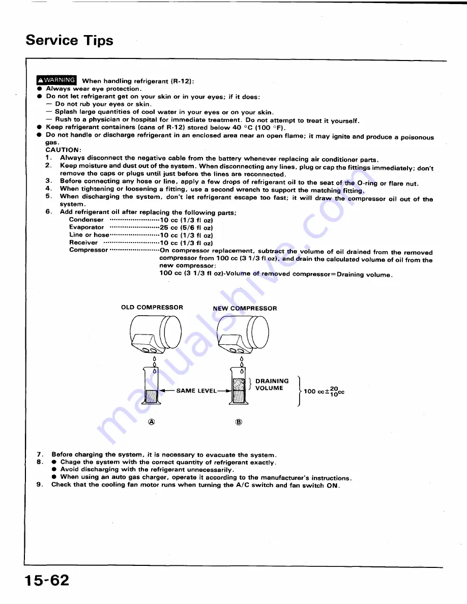 Honda 1991 Accord Aero Deck
1992 Accord Repair Manual Download Page 788